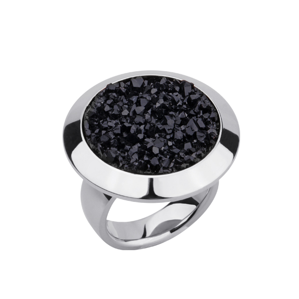 ПРЪСТЕН DARK MOON- RSS 777 STEEL/BLACK